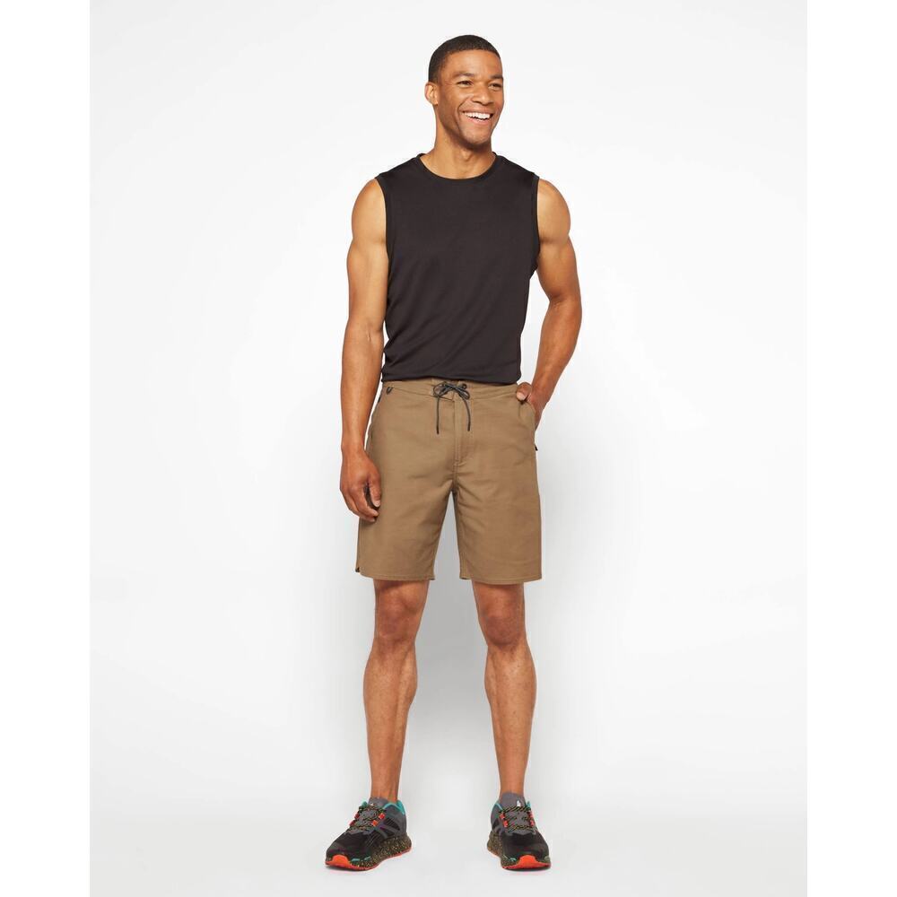 Roark Men's Layover 2.0 Brown Short Pockets Outdoors Gorpcore Size 33